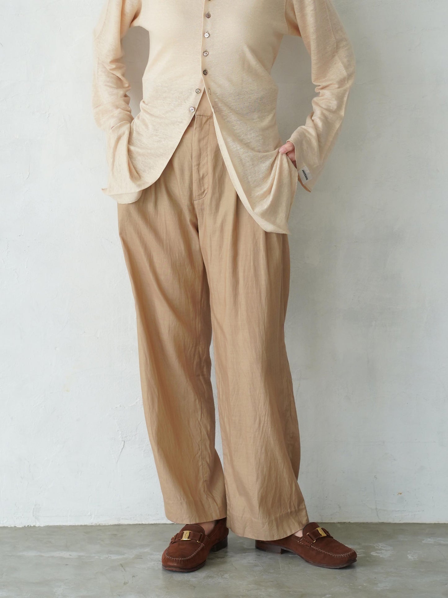 Line of Calm Trousers (Plain)