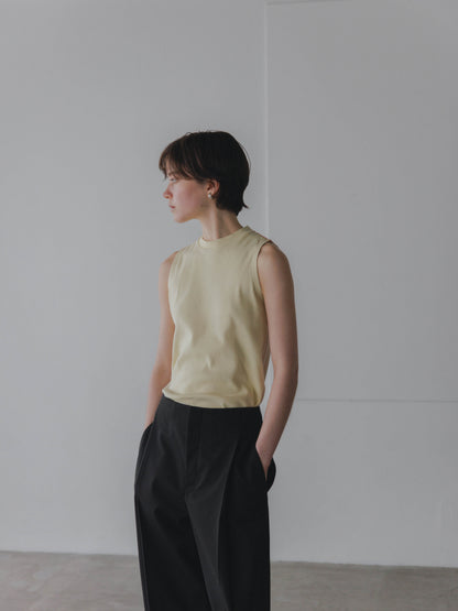 Picot Hem Tank Top