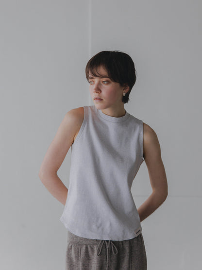 Picot Hem Tank Top