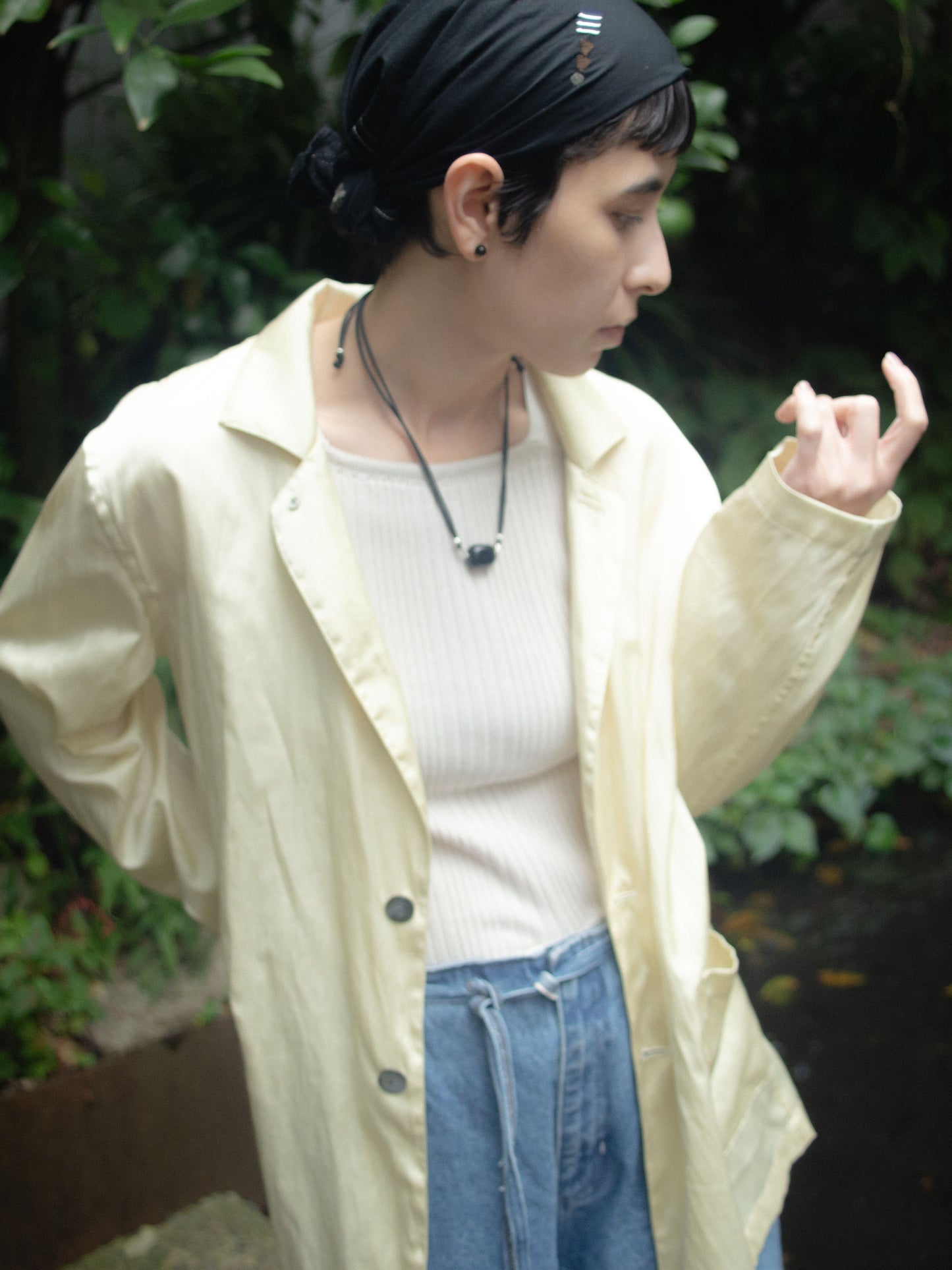 Ease of Mood Jacket (satin)
