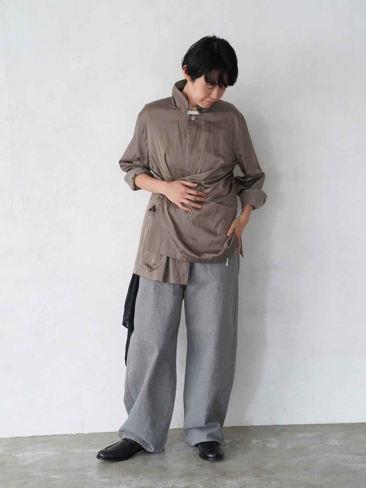 Ease of Mood Jacket (satin)