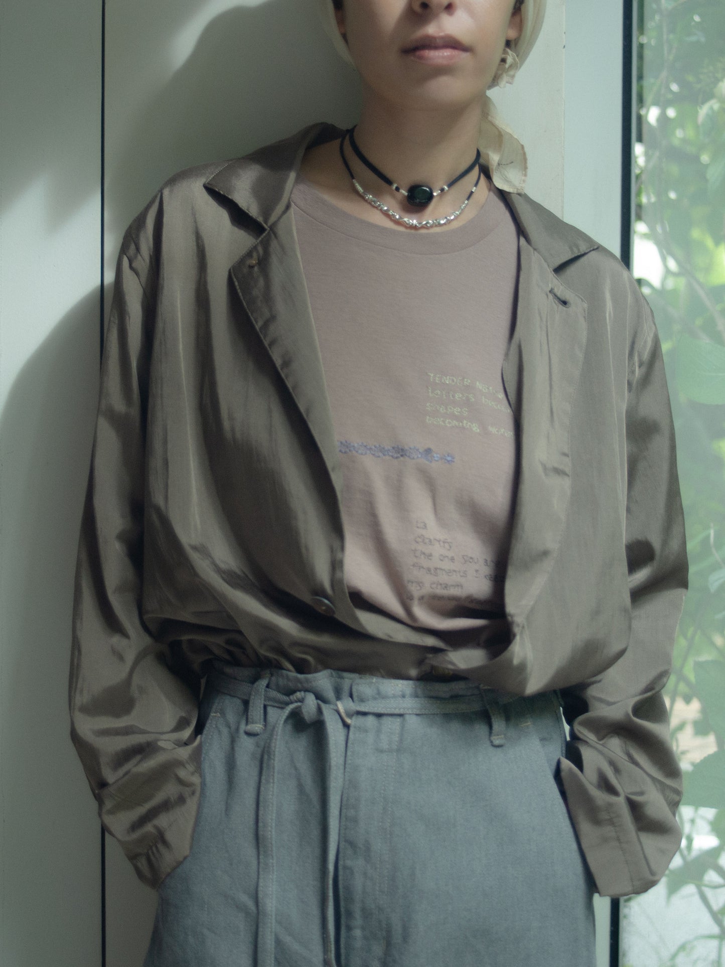 Ease of Mood Jacket (satin)