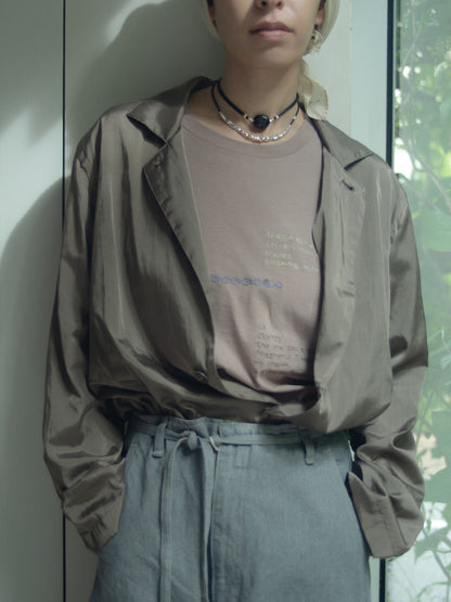 Ease of Mood Jacket (satin)