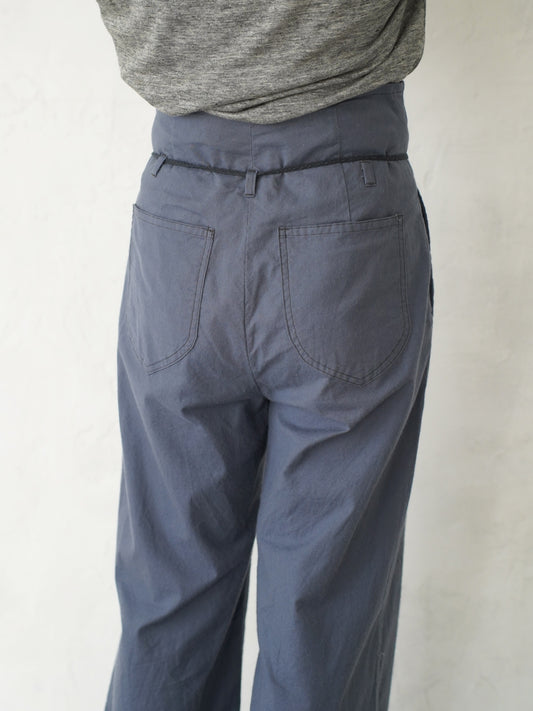 Leaves Embroidered  Pants