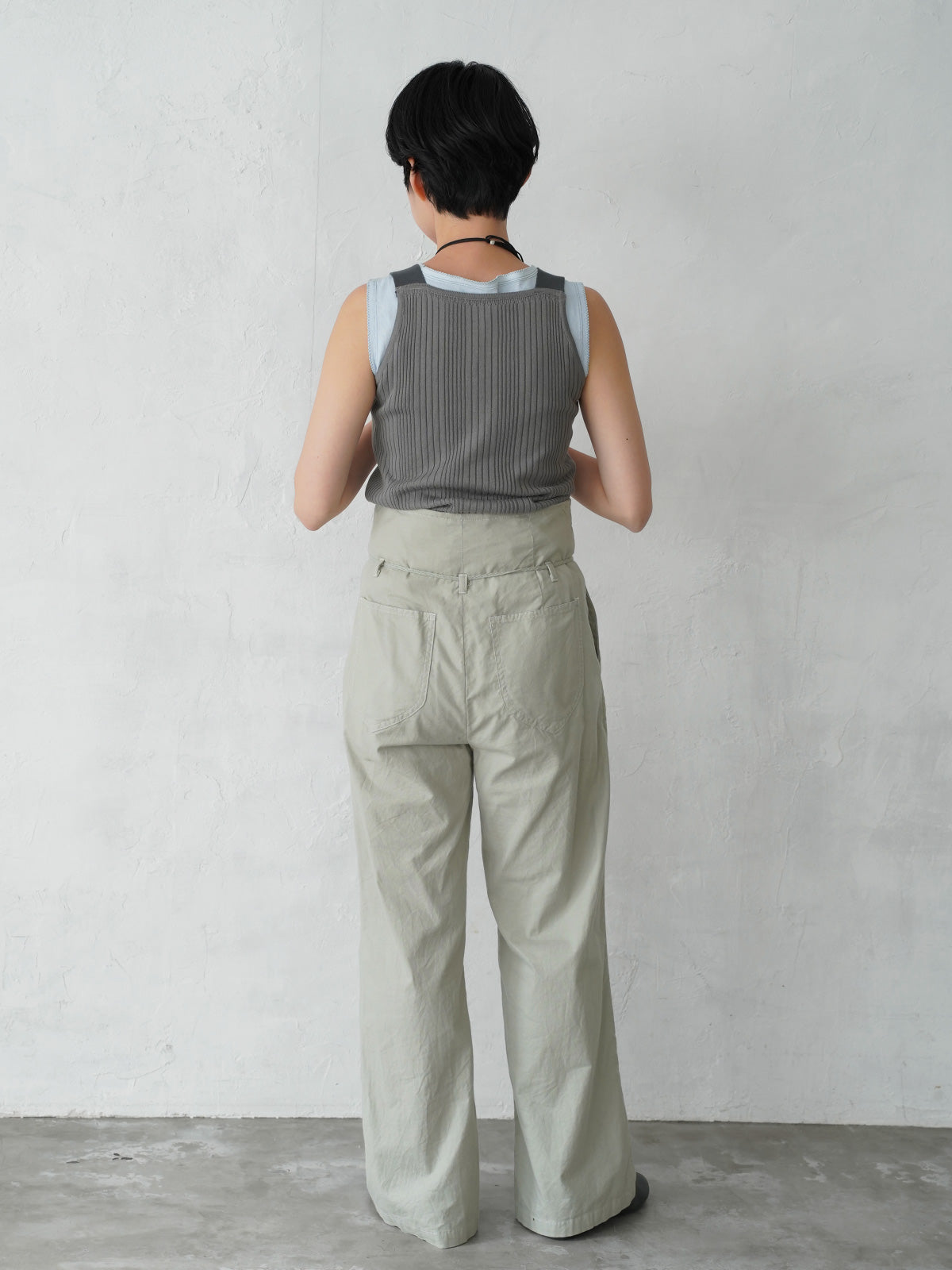 Leaves Embroidered  Pants