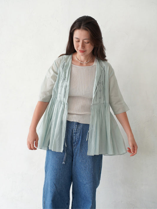 Bloom Geometry Blouse