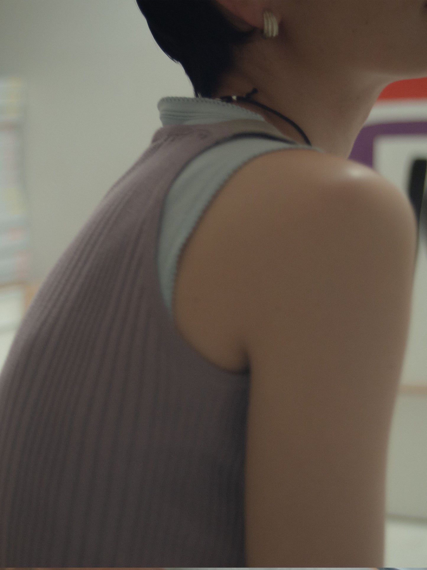 Subtle Accent  Camisole Knit
