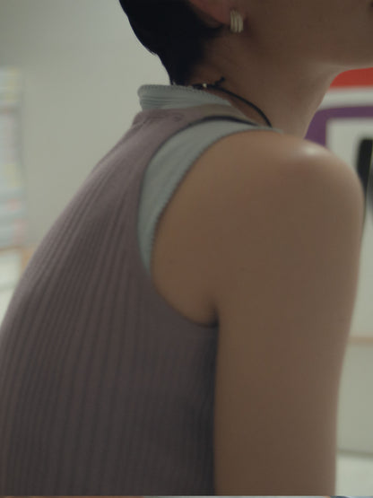 Subtle Accent  Camisole Knit
