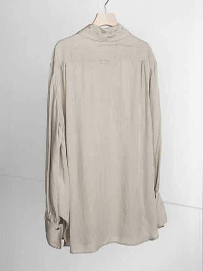 Leaves Embroidered Shirt