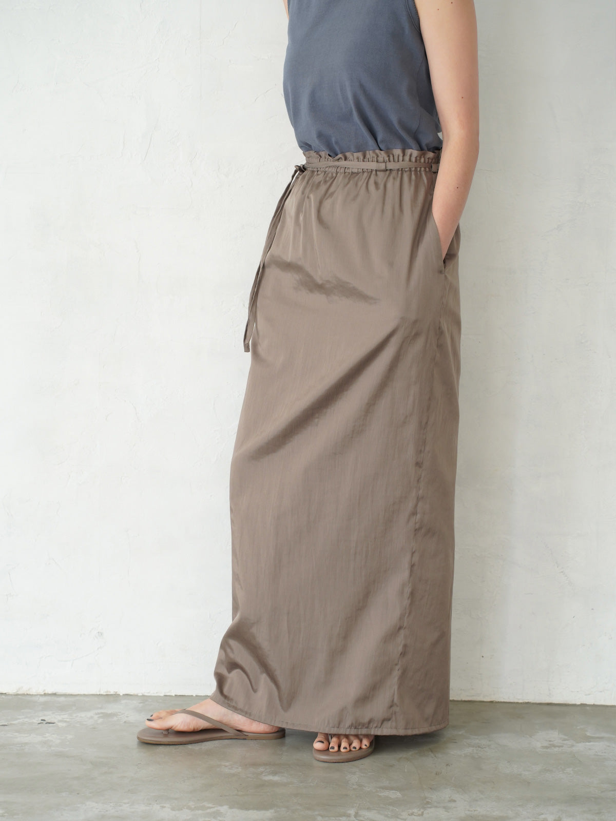 Mood Pencil Skirt (satin)