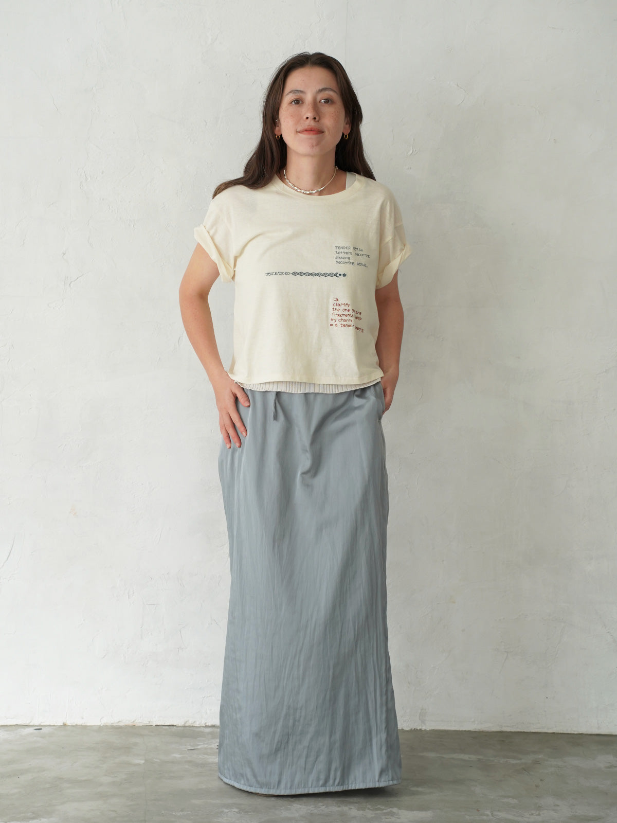 Mood Pencil Skirt (satin)