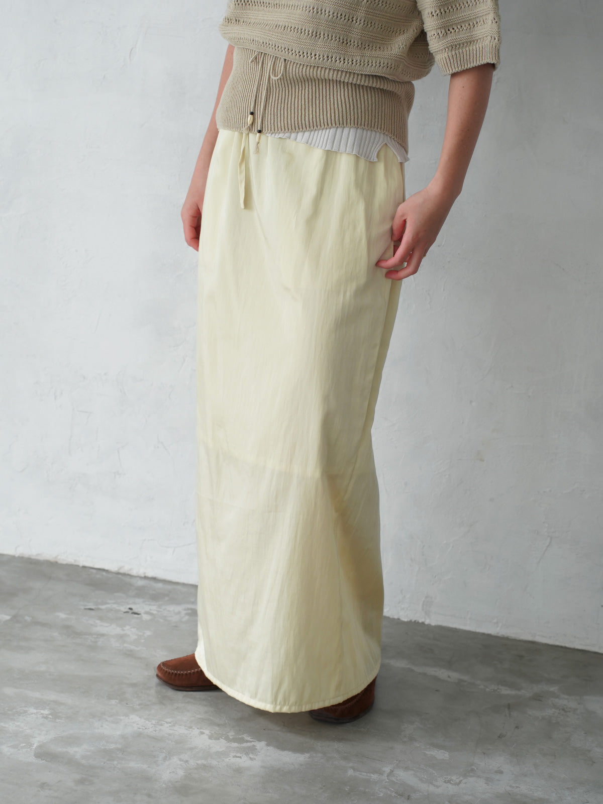 Mood Pencil Skirt (satin)